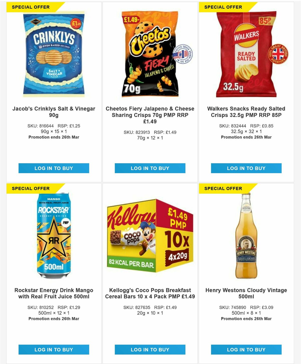 Bestway Wholesale Offers from 27 March
