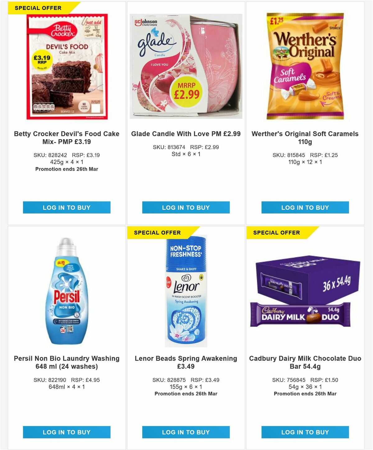 Bestway Wholesale Offers from 27 March