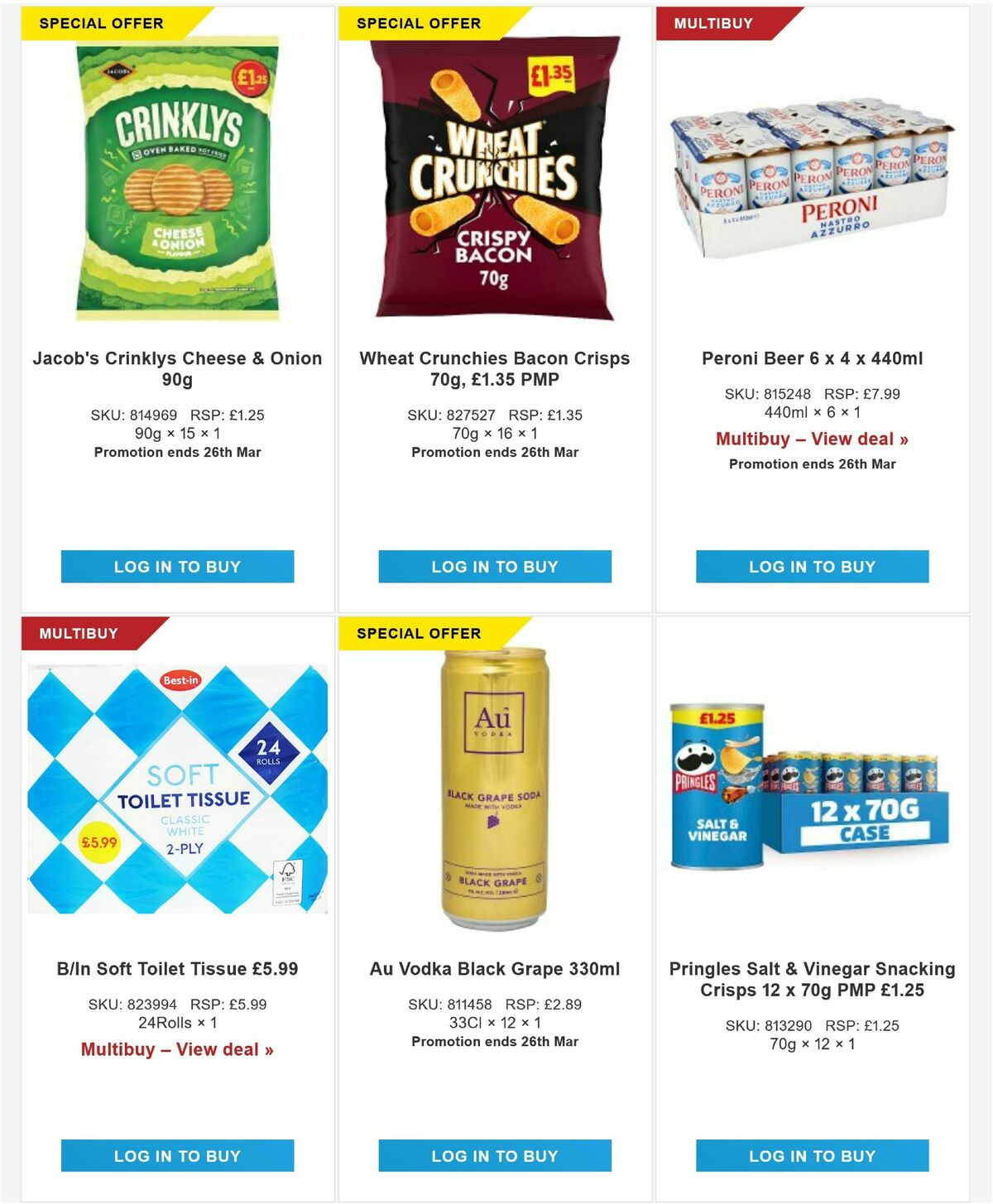 Bestway Wholesale Offers from 27 March