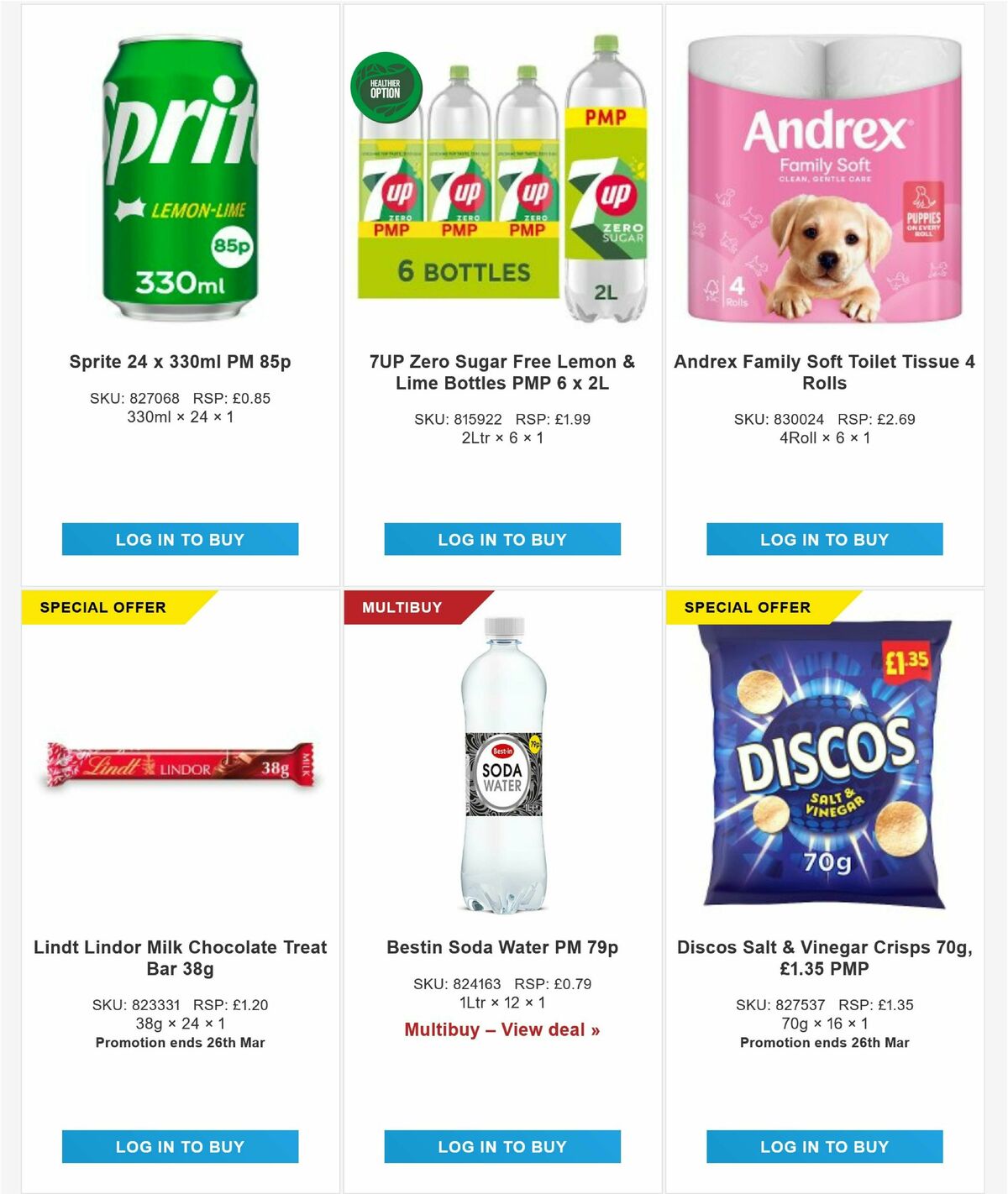 Bestway Wholesale Offers from 27 March