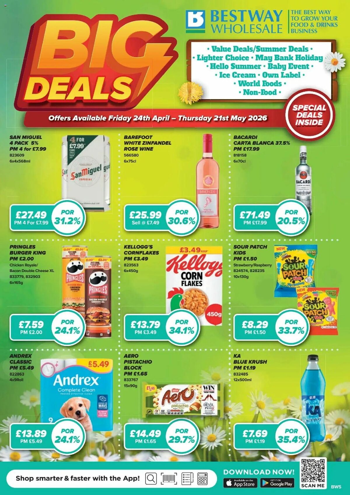 Bestway Wholesale Offers from 24 April
