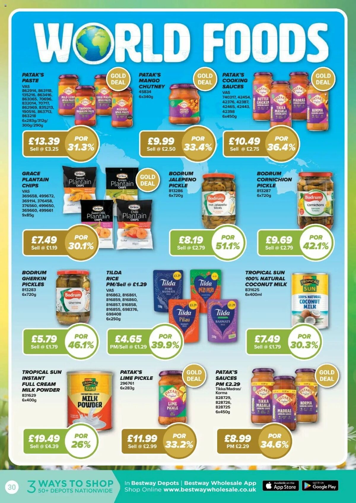 Bestway Wholesale Offers from 24 April