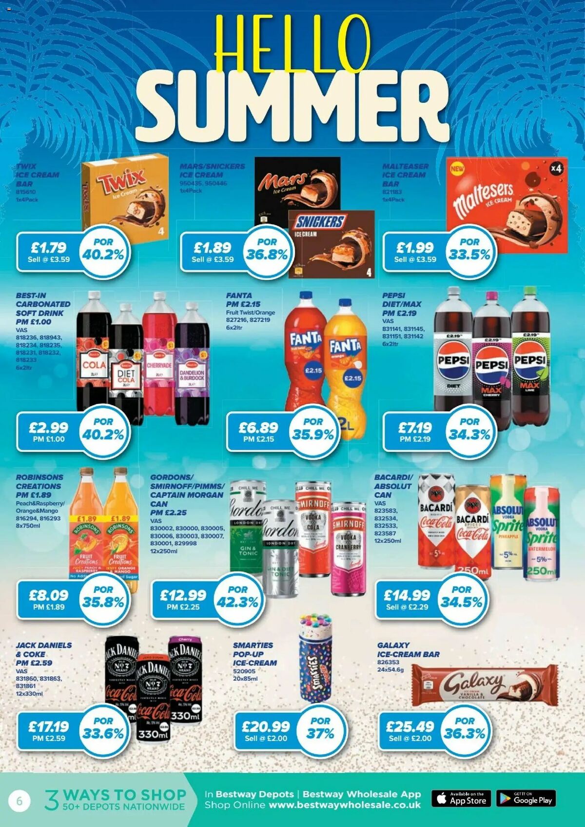 Bestway Wholesale Offers from 24 April