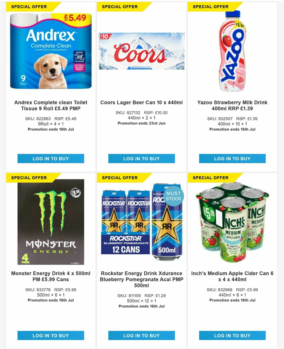 Bestway Wholesale Offers from 19 June