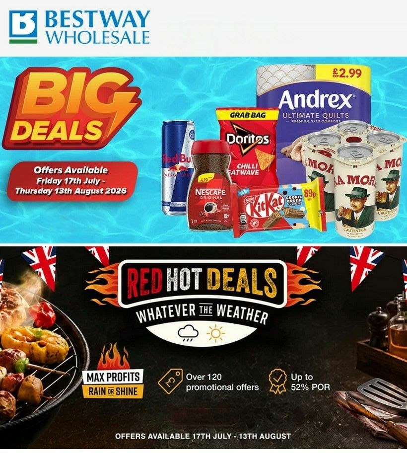 Bestway Wholesale Offers from 17 July