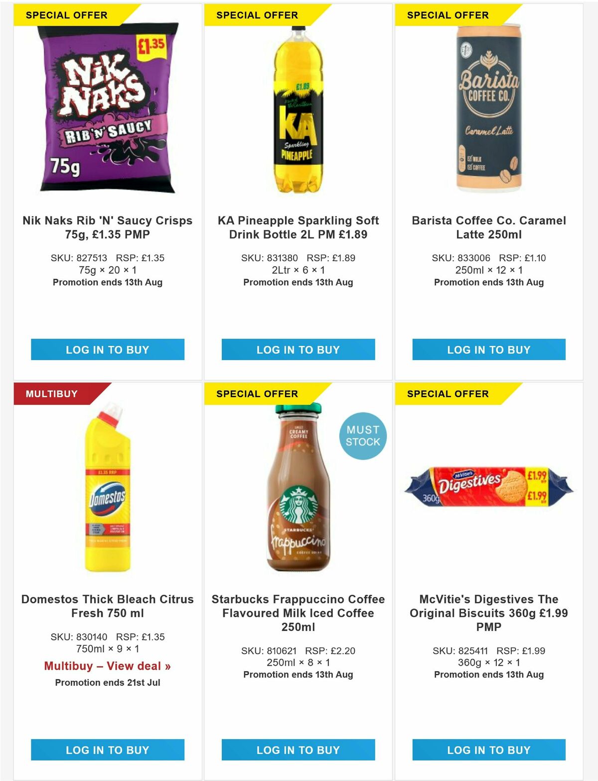 Bestway Wholesale Offers from 17 July