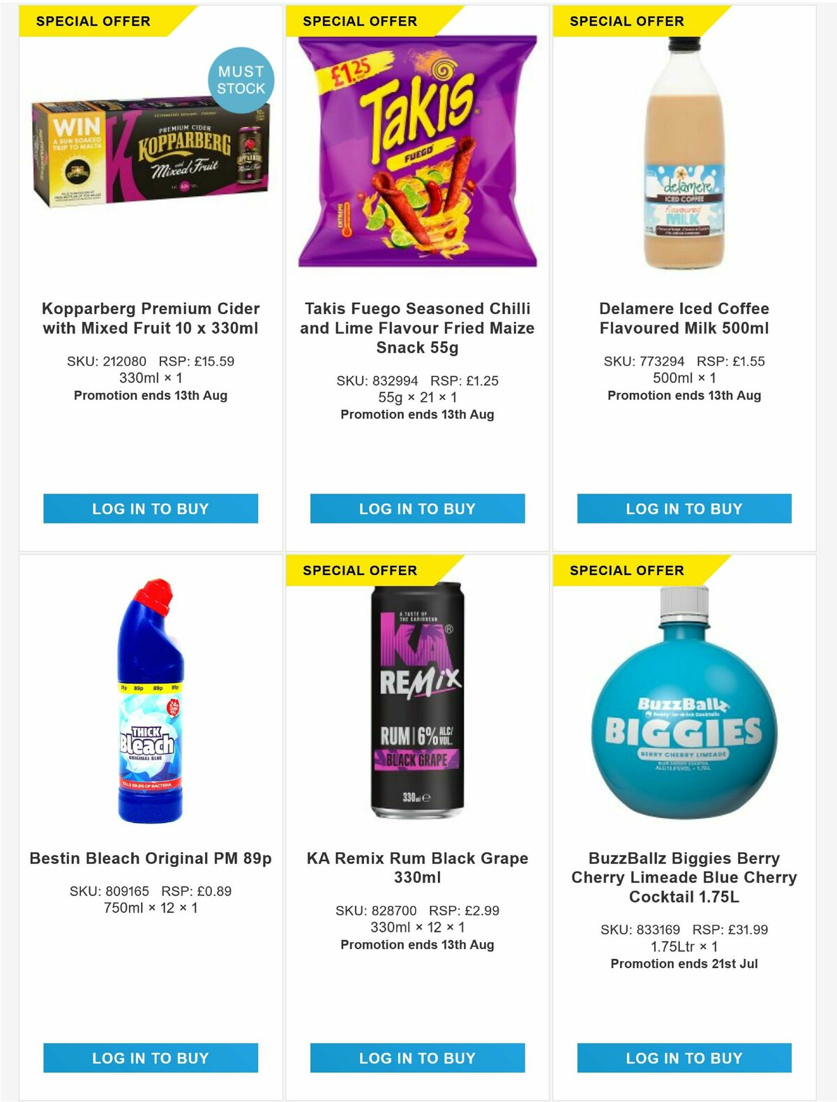Bestway Wholesale Offers from 17 July
