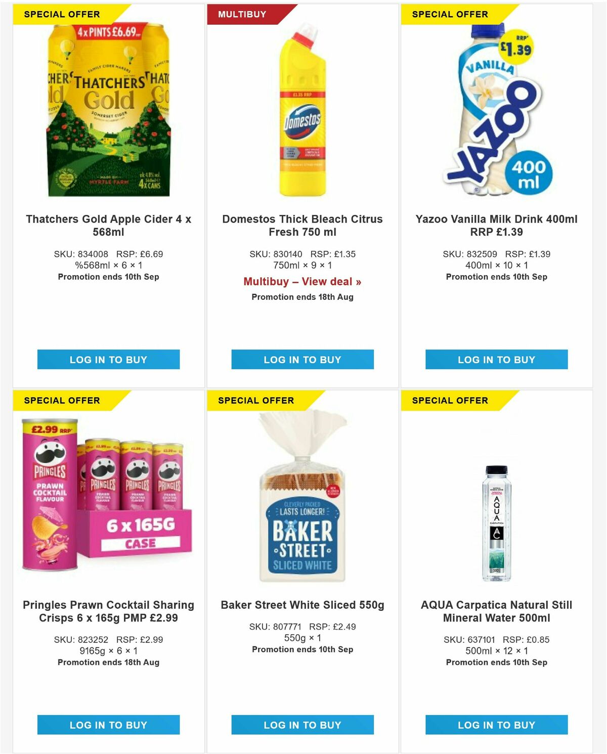 Bestway Wholesale Offers from 14 August