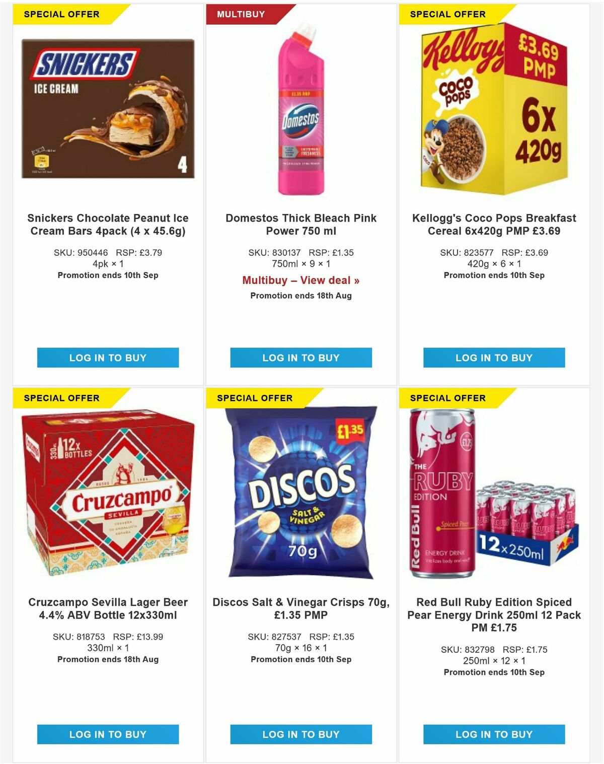 Bestway Wholesale Offers from 14 August