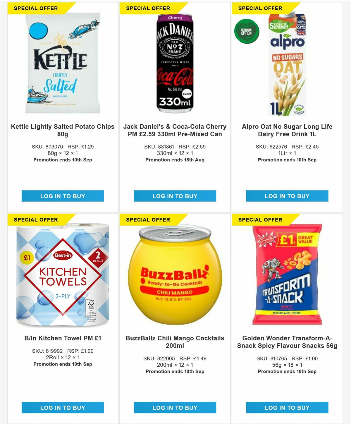 Bestway Wholesale Offers from 14 August