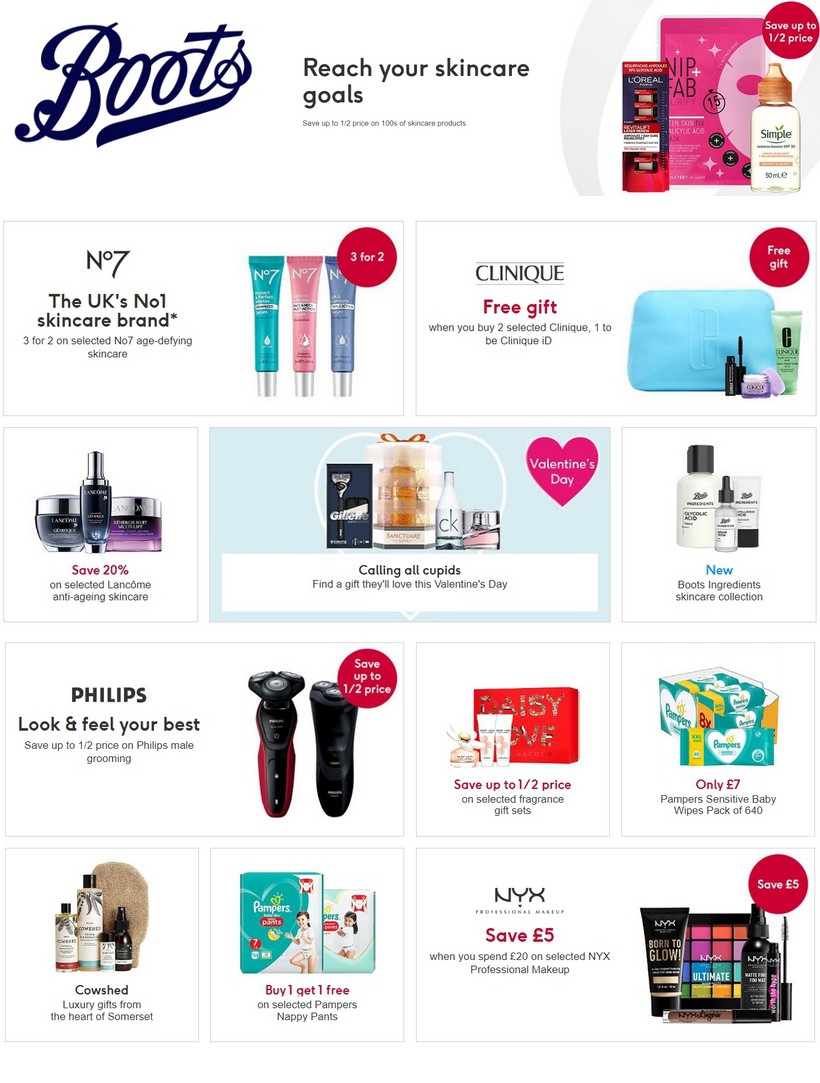 Boots Offers from 28 January