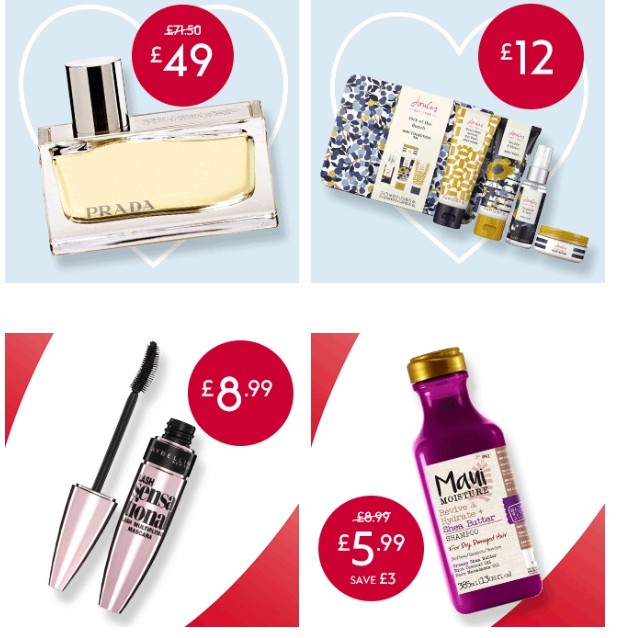 Boots Valentine's Day Offers from 7 February