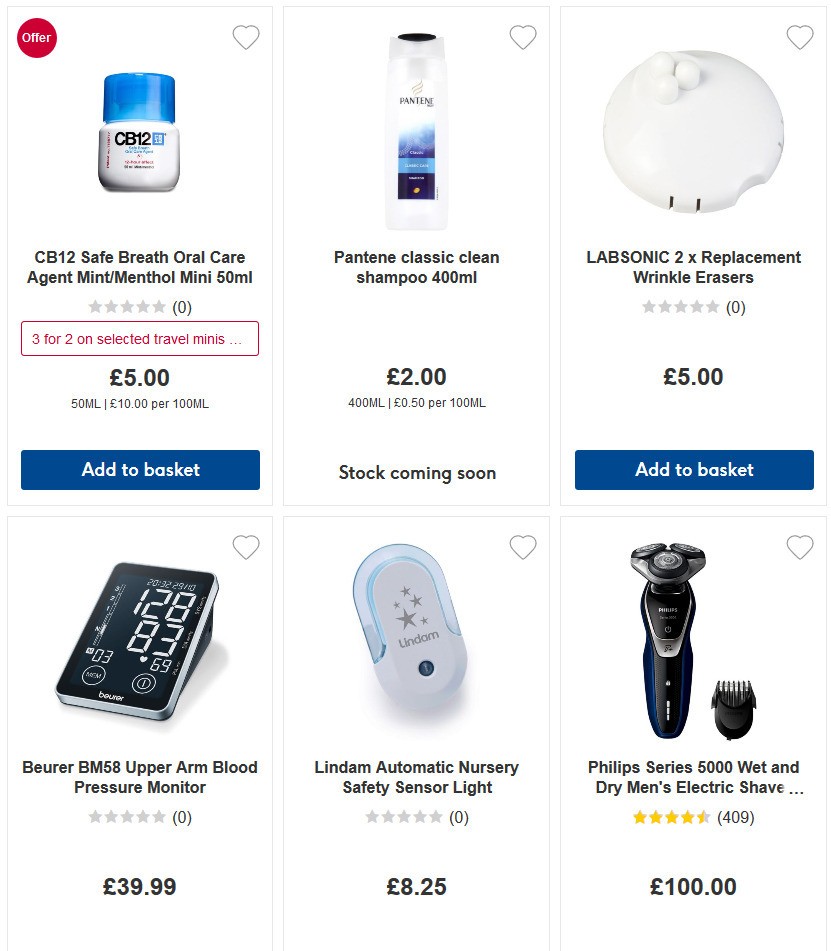 Boots Offers from 25 March