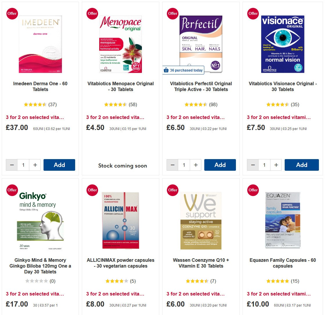 Boots Offers from 18 May