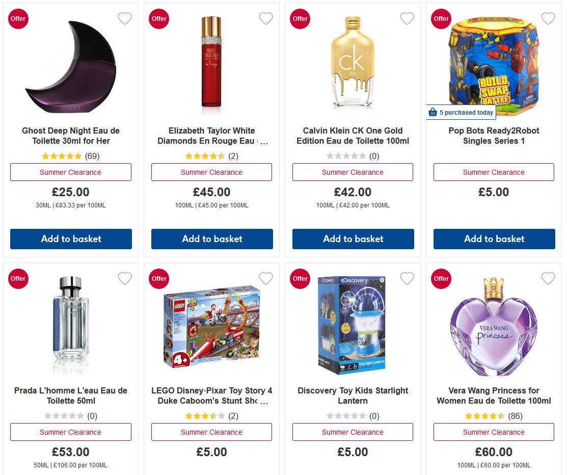 Boots Offers from 16 July