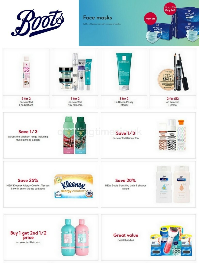 Boots Offers from 11 August