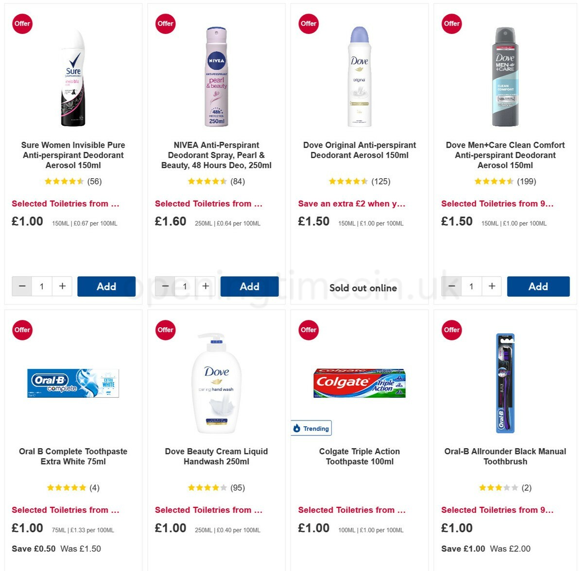 Boots Offers from 7 January