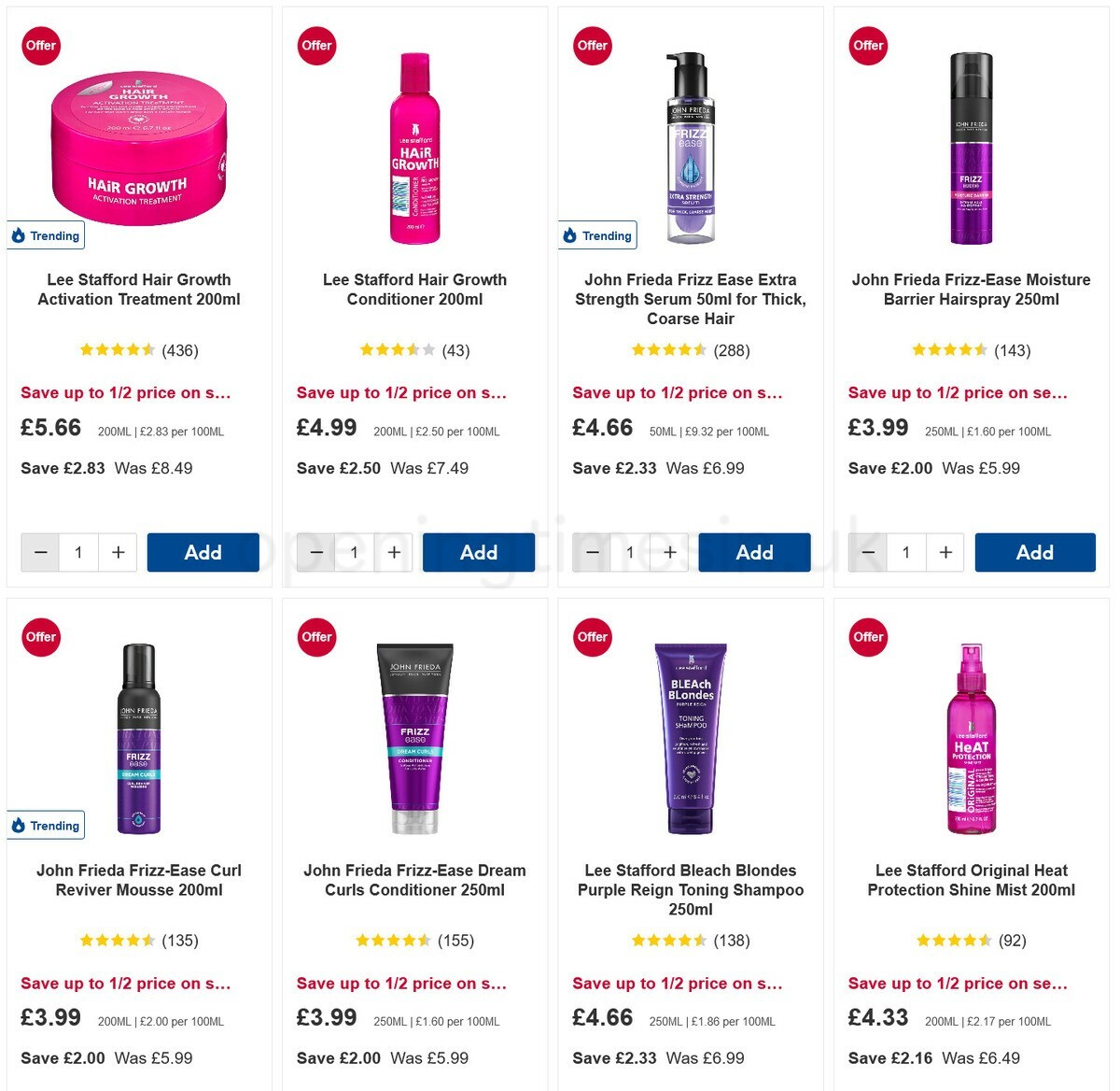 Boots Offers from 7 January