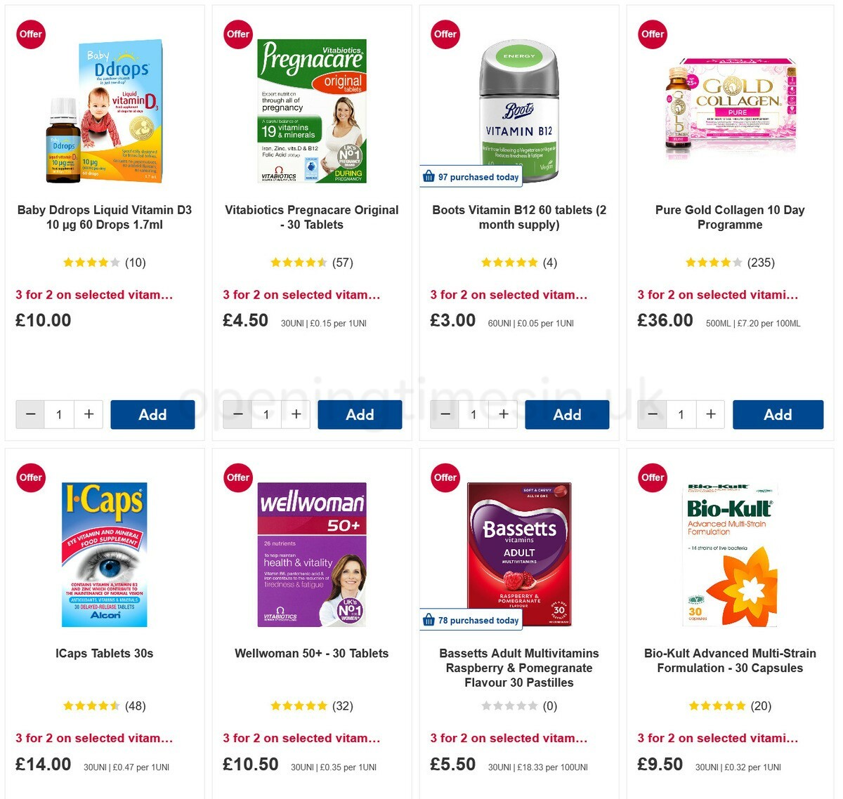 Boots Offers from 5 February