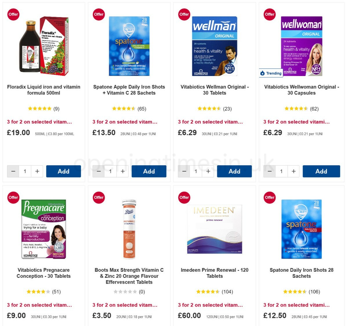 Boots Offers from 5 February