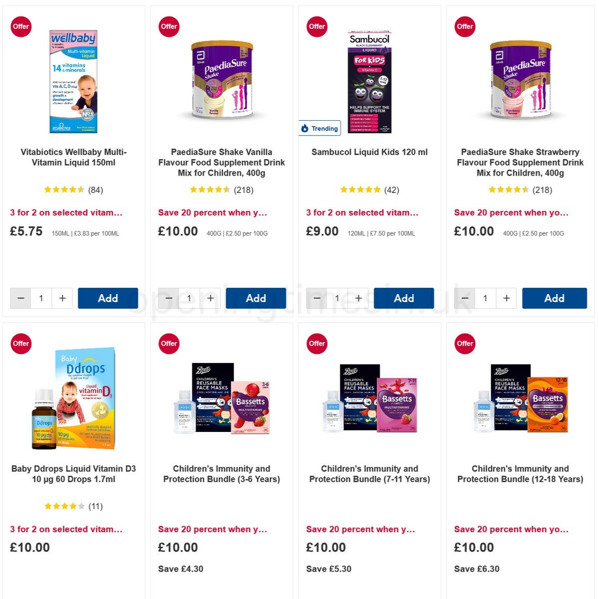 Boots Offers from 5 March