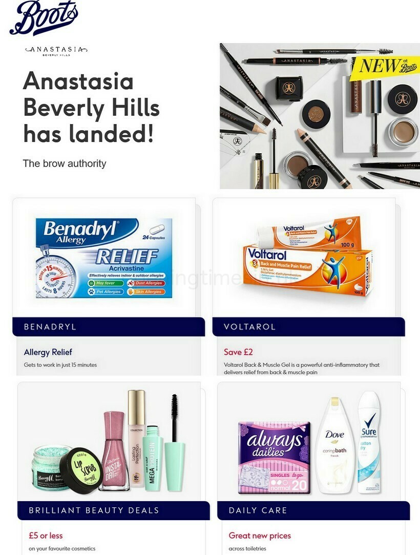 Boots Offers from 3 April