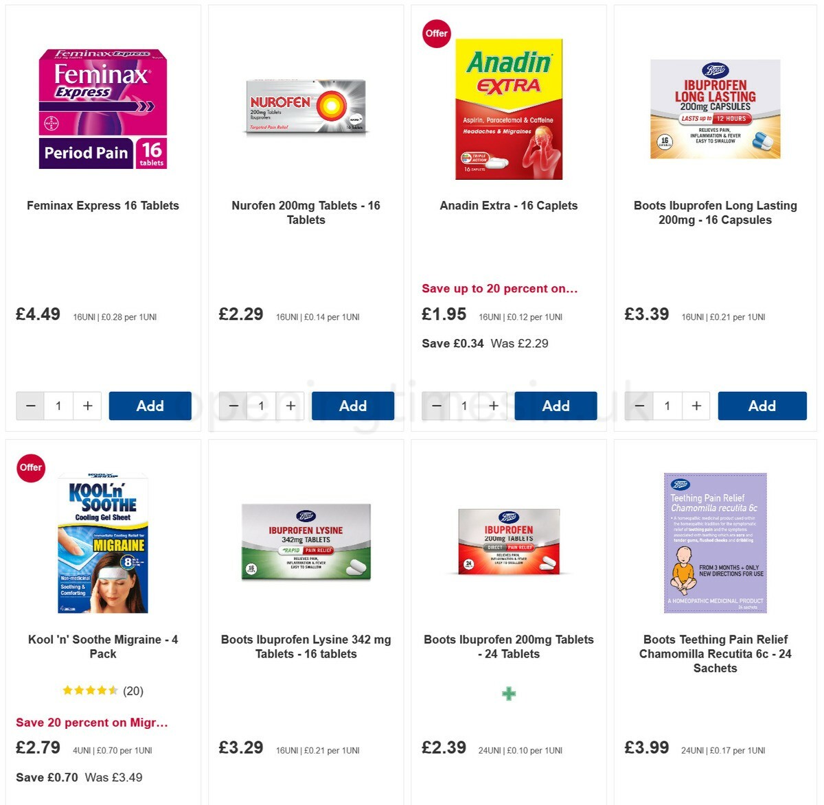 Boots Offers from 5 May