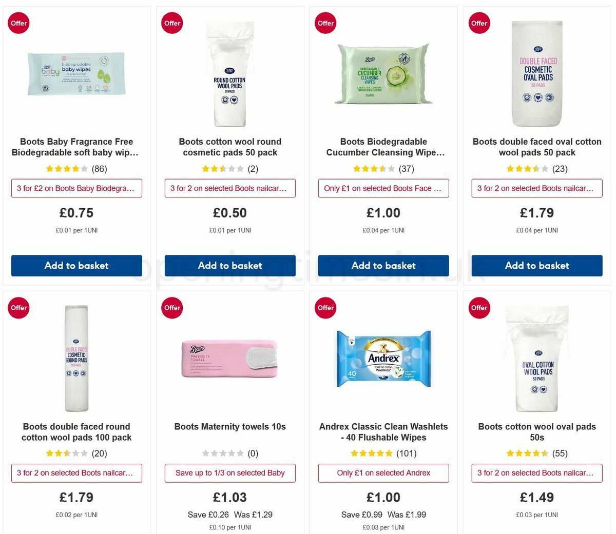 Boots Offers from 6 July