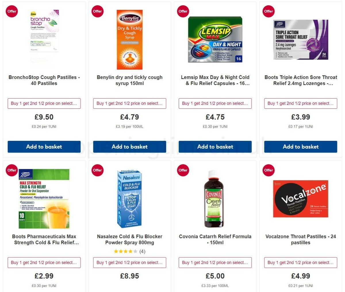Boots Offers from 18 September