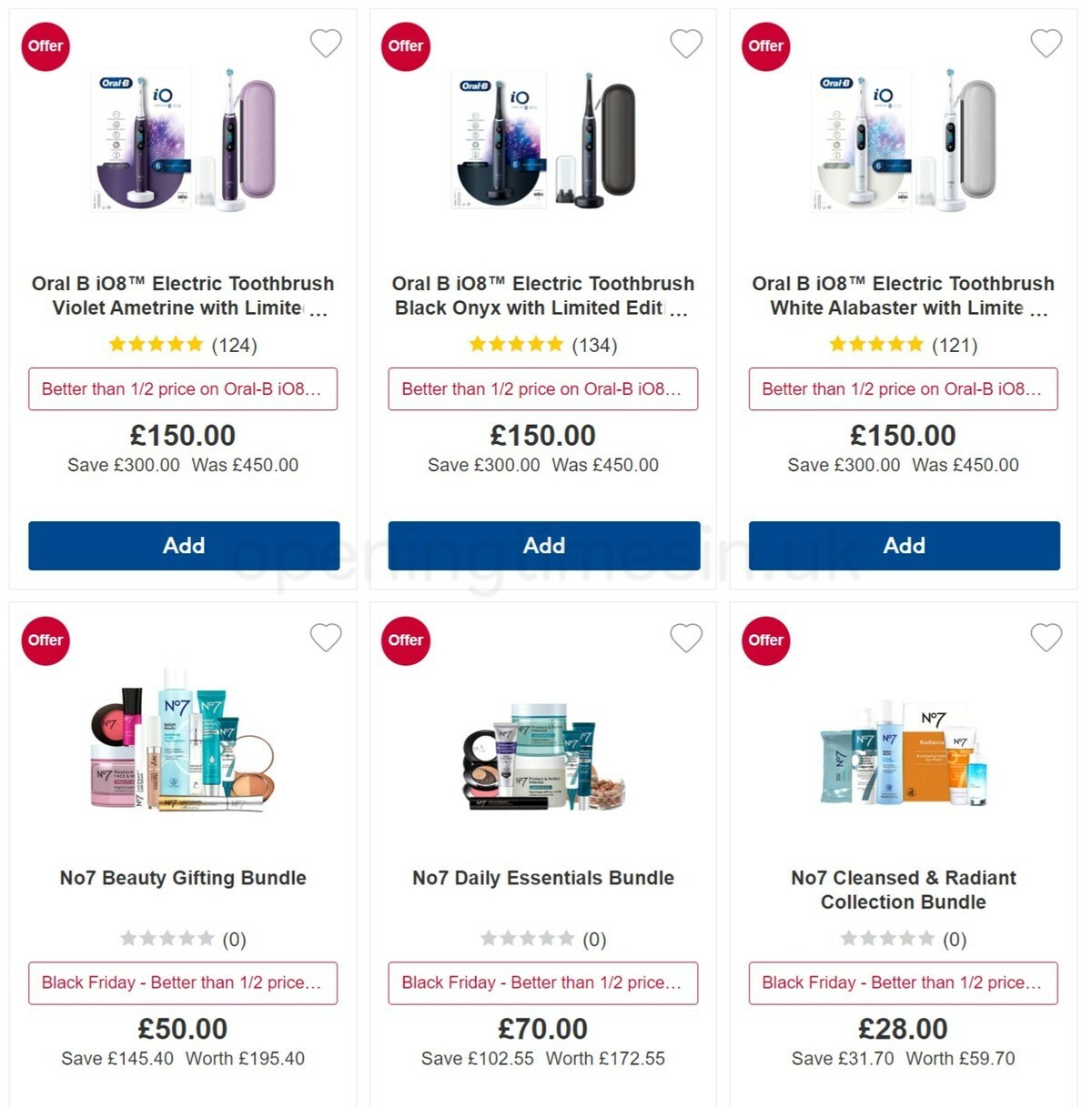 Boots Offers from 18 November