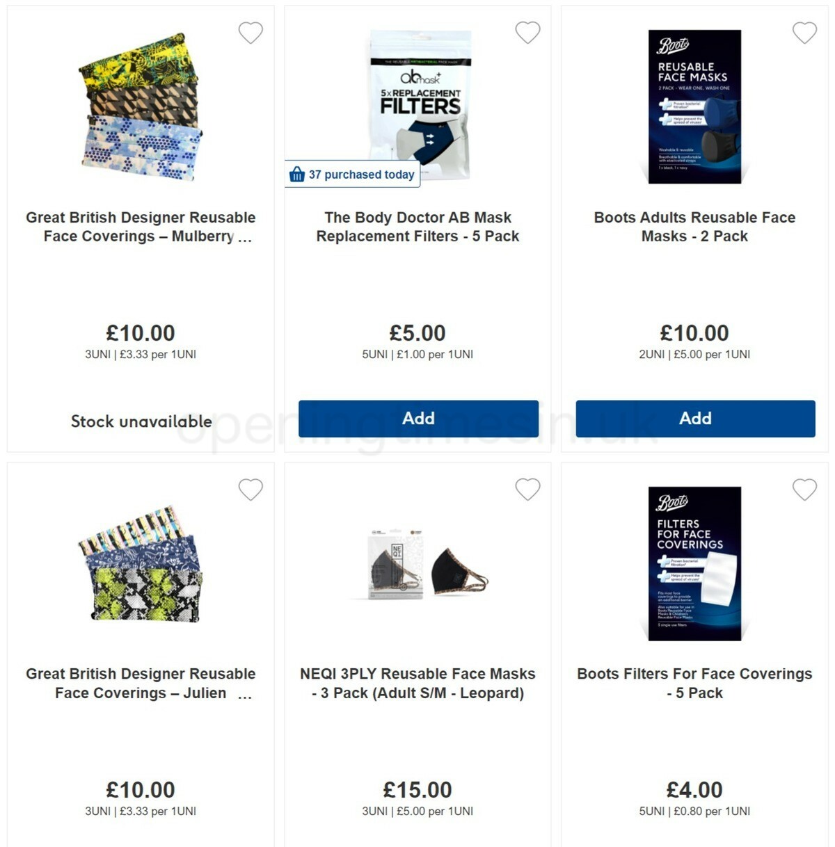 Boots Offers from 10 December