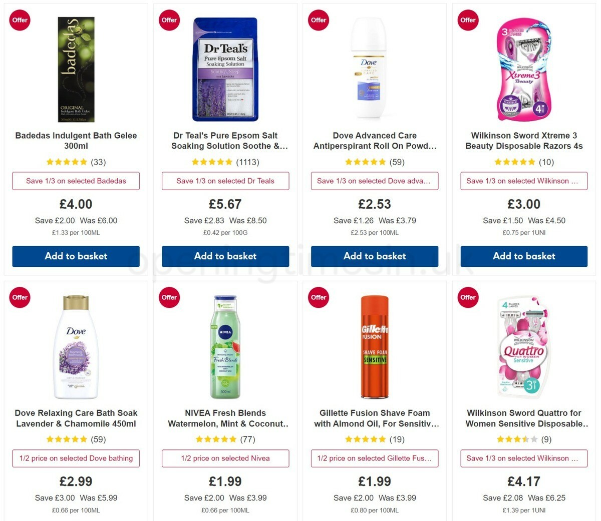 Boots Offers from 12 March