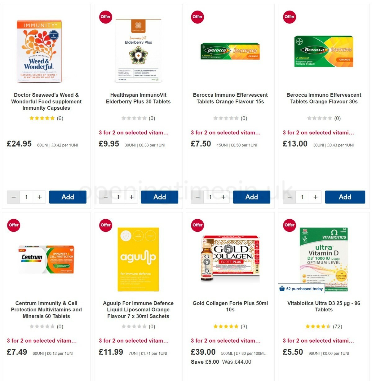Boots Offers from 12 March
