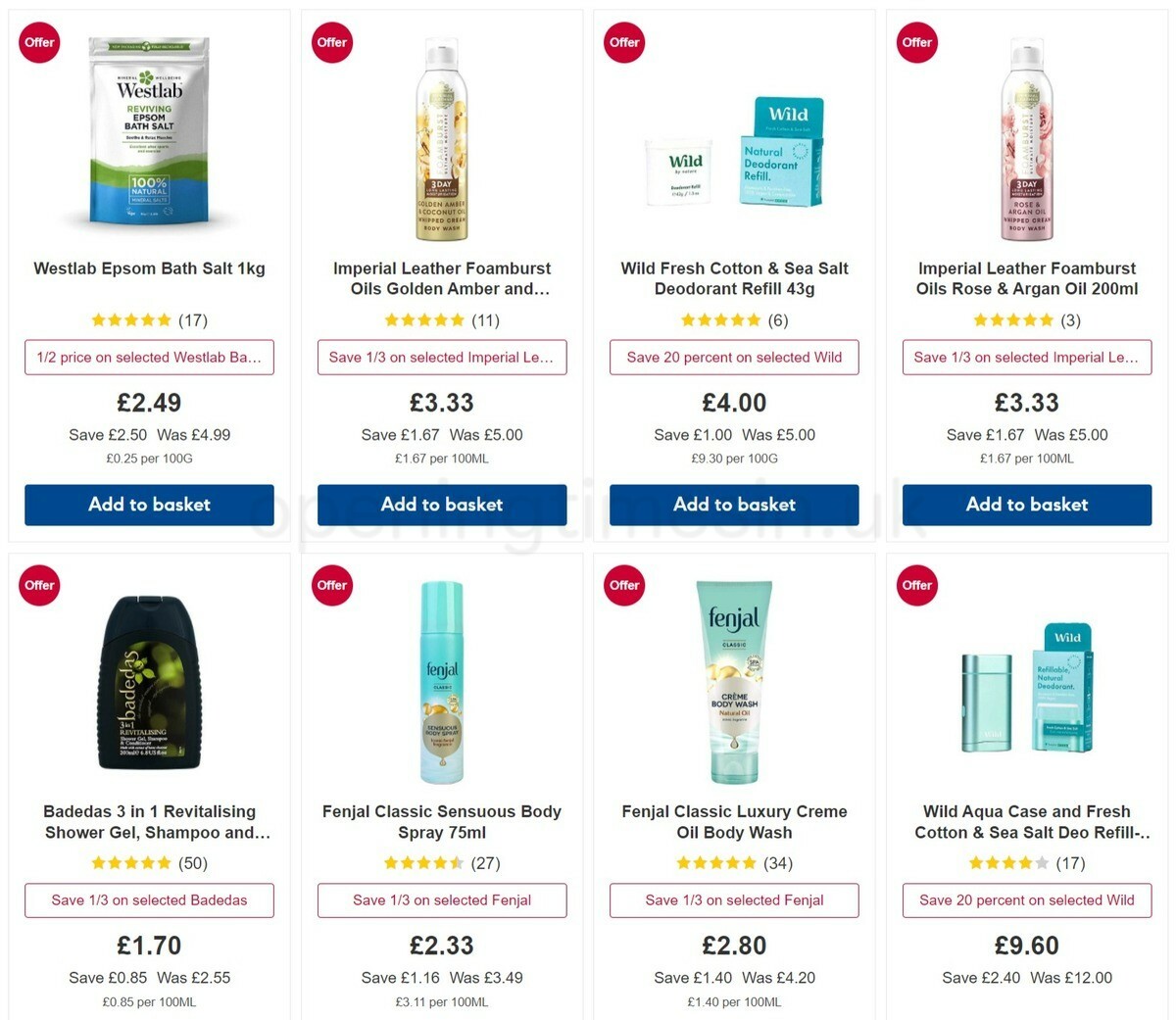 Boots Offers from 12 March