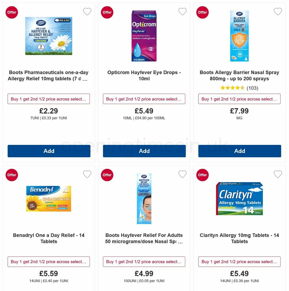 Boots Offers from 14 June