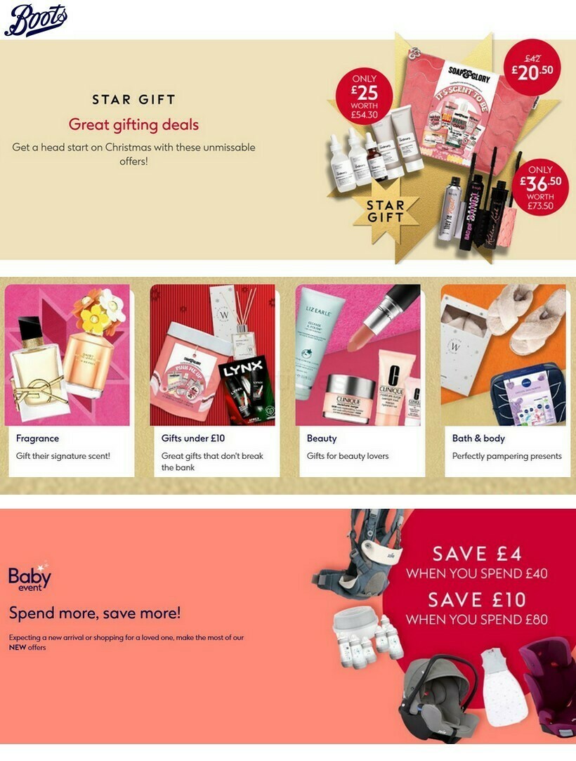 Boots Offers from 14 October