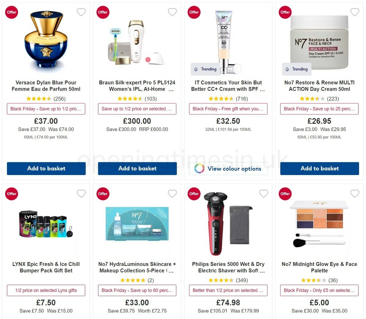 Boots Offers from 14 November