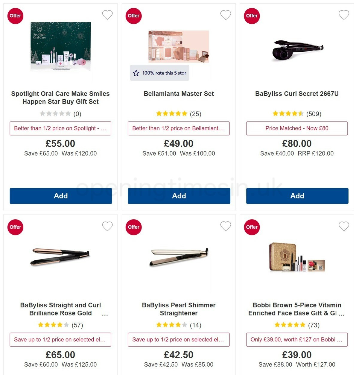 Boots Offers from 14 December