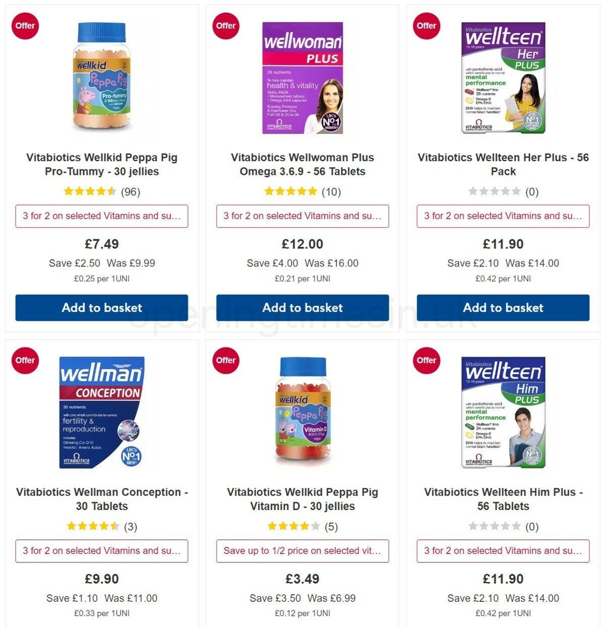 Boots Offers from 17 January