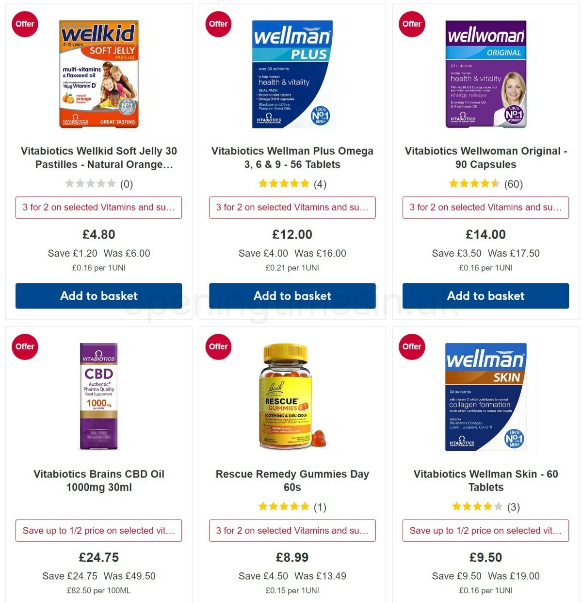 Boots Offers from 17 January