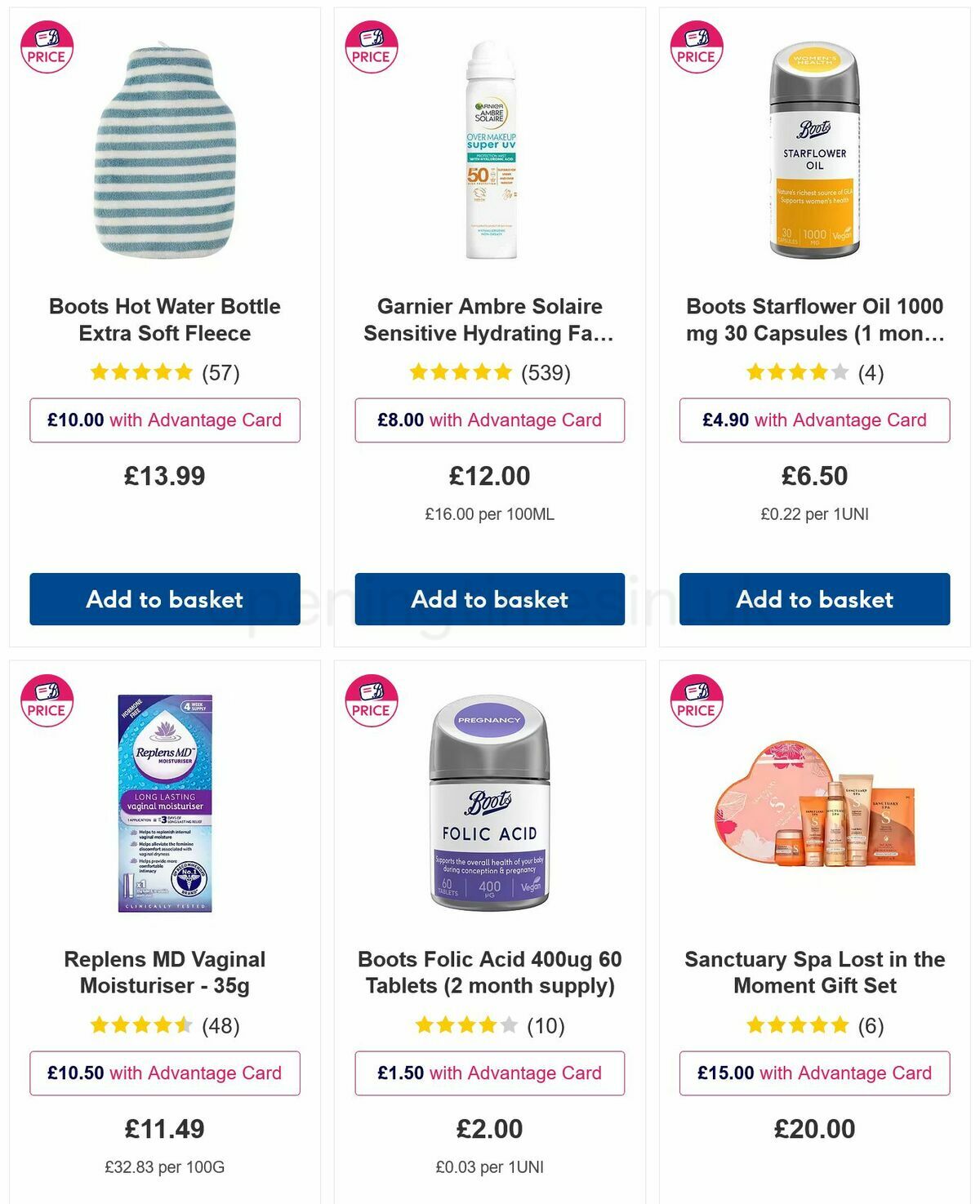 Boots Offers from 13 March