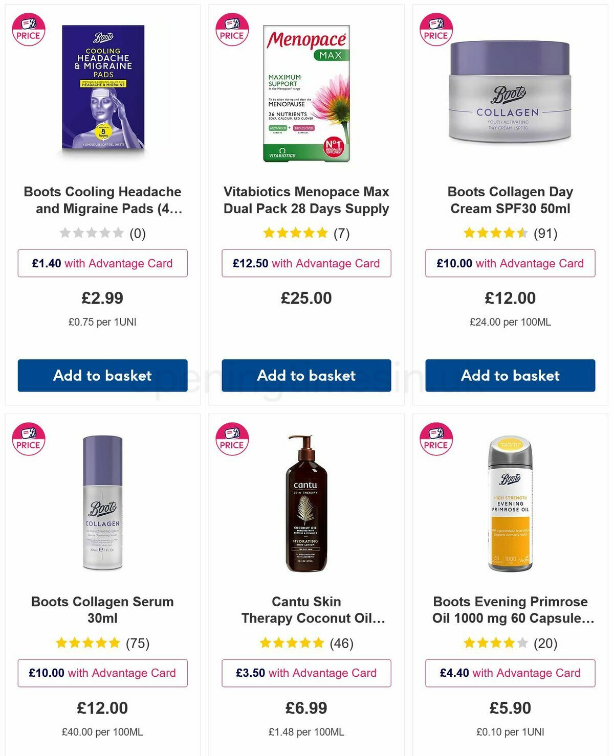 Boots Offers from 13 March