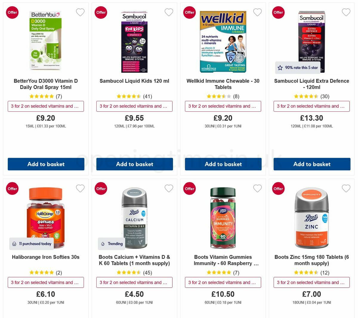 Boots Offers from 14 April