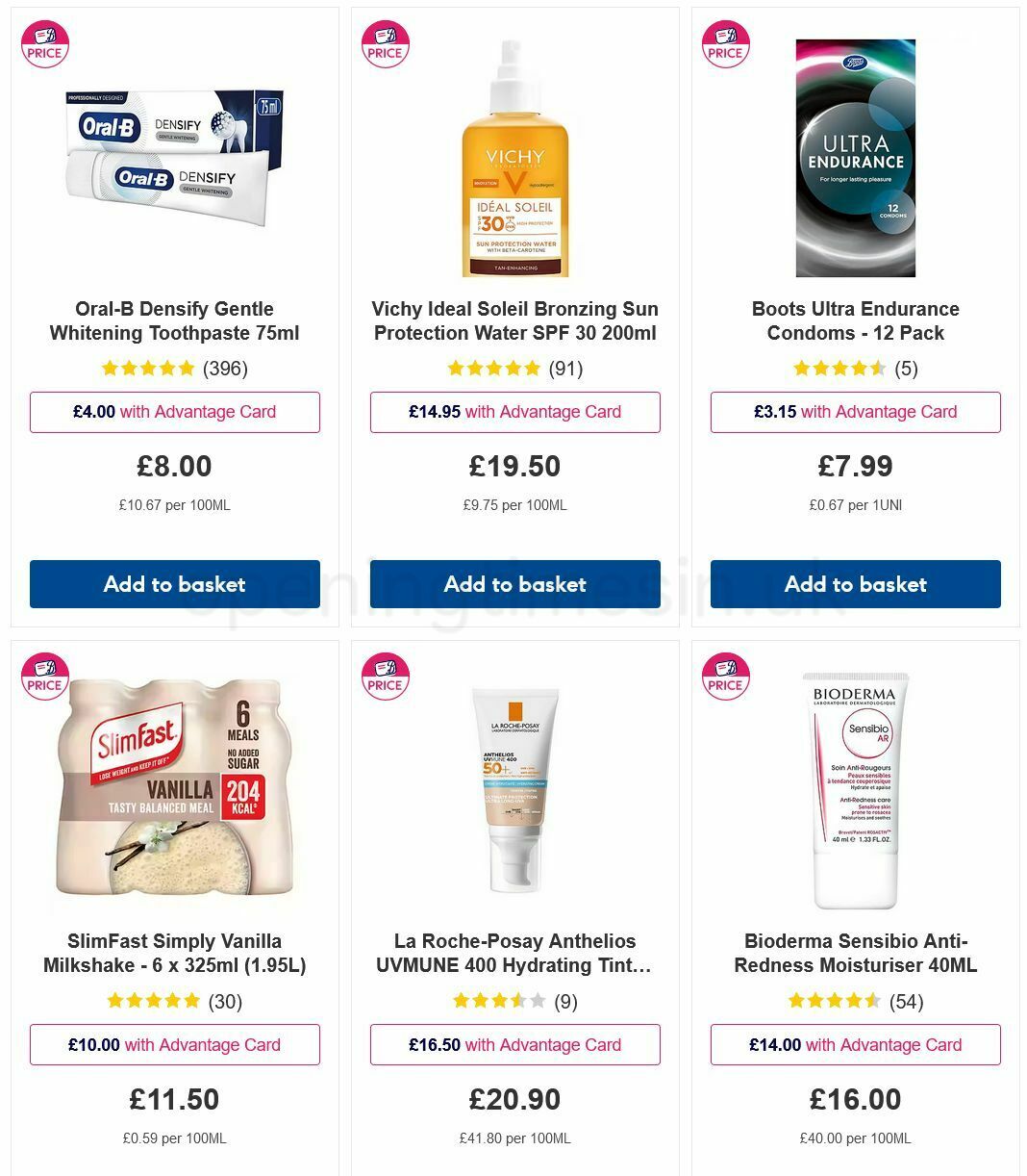 Boots Offers from 12 May