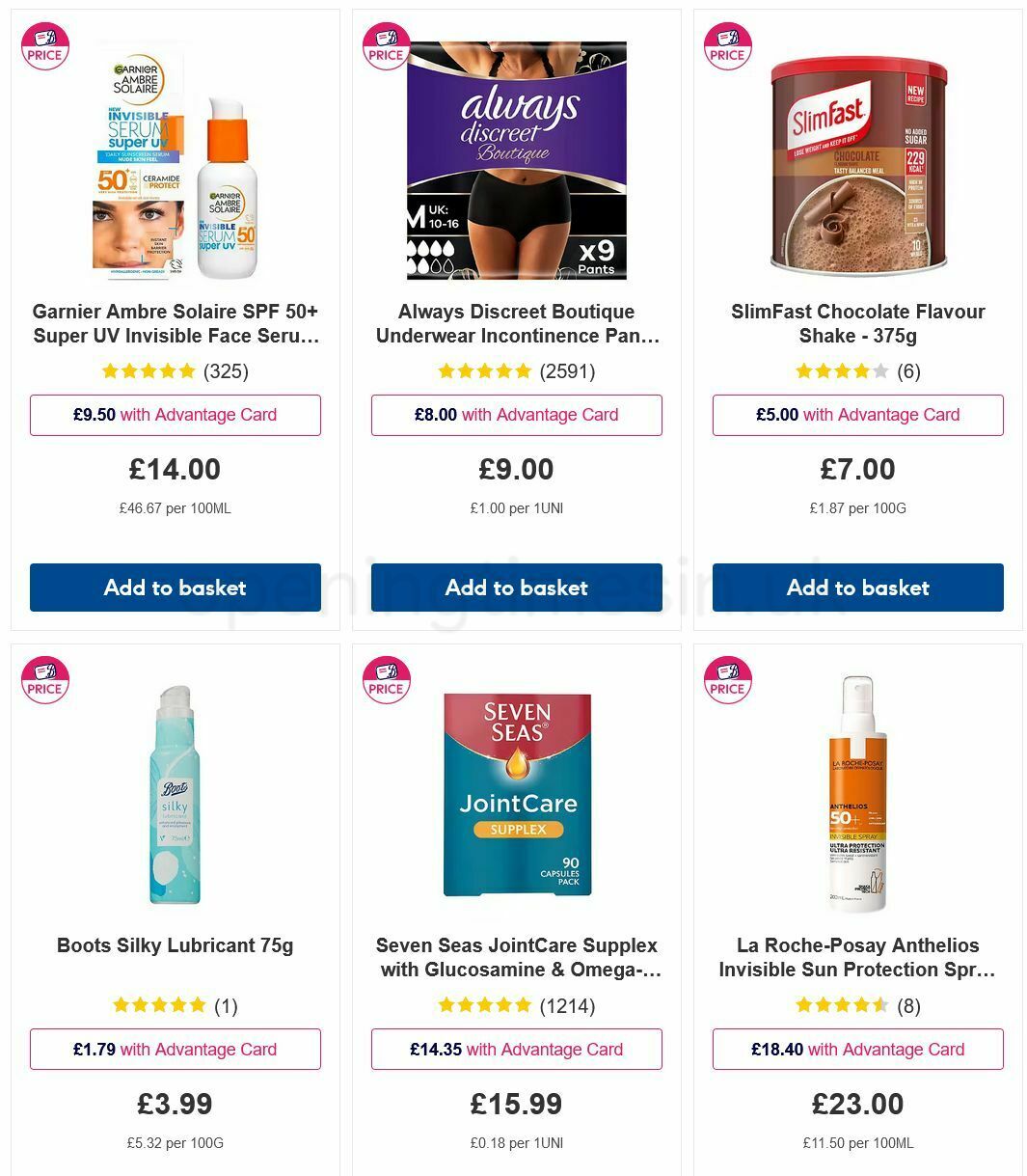 Boots Offers from 12 May