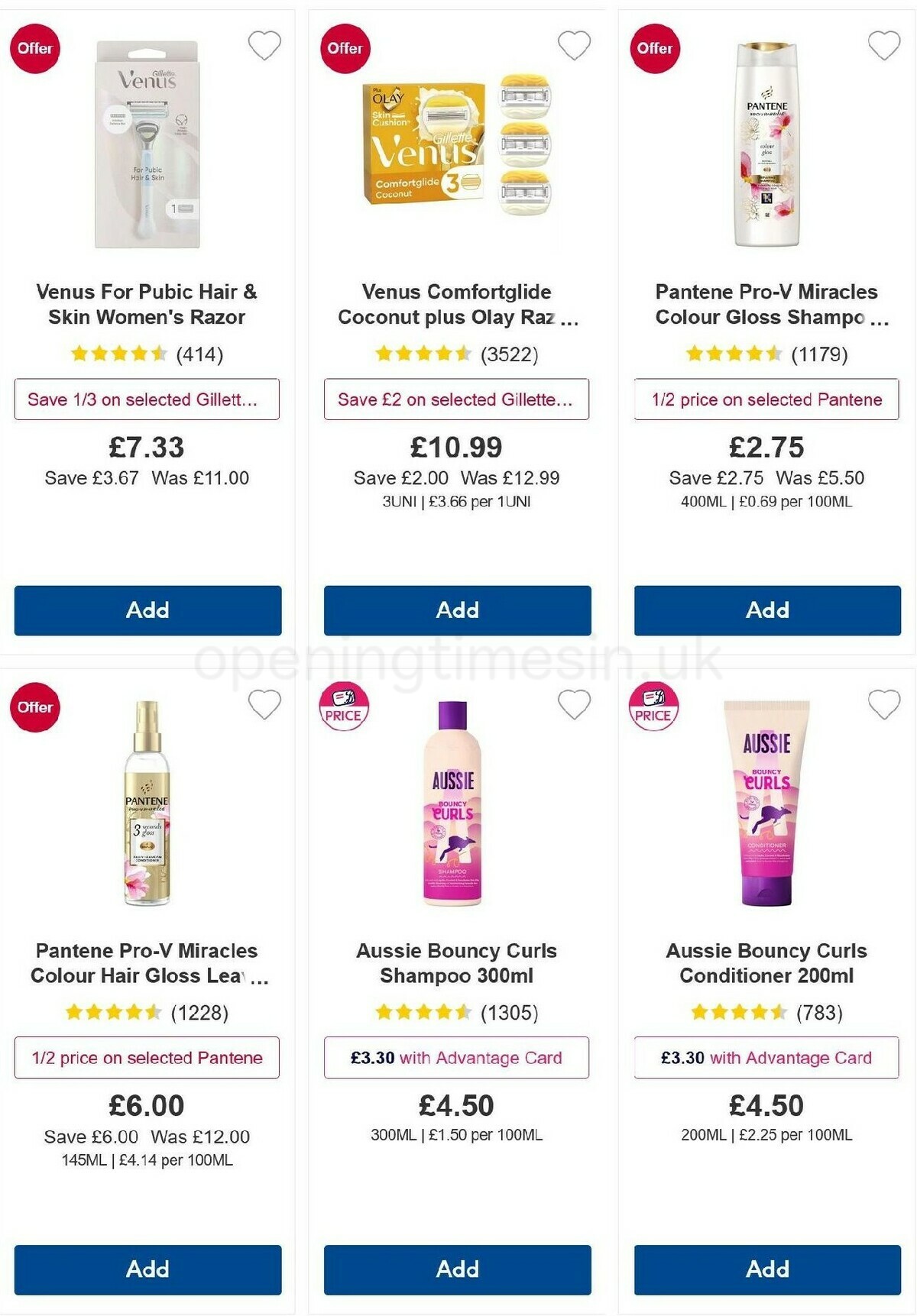 Boots Offers from 8 June