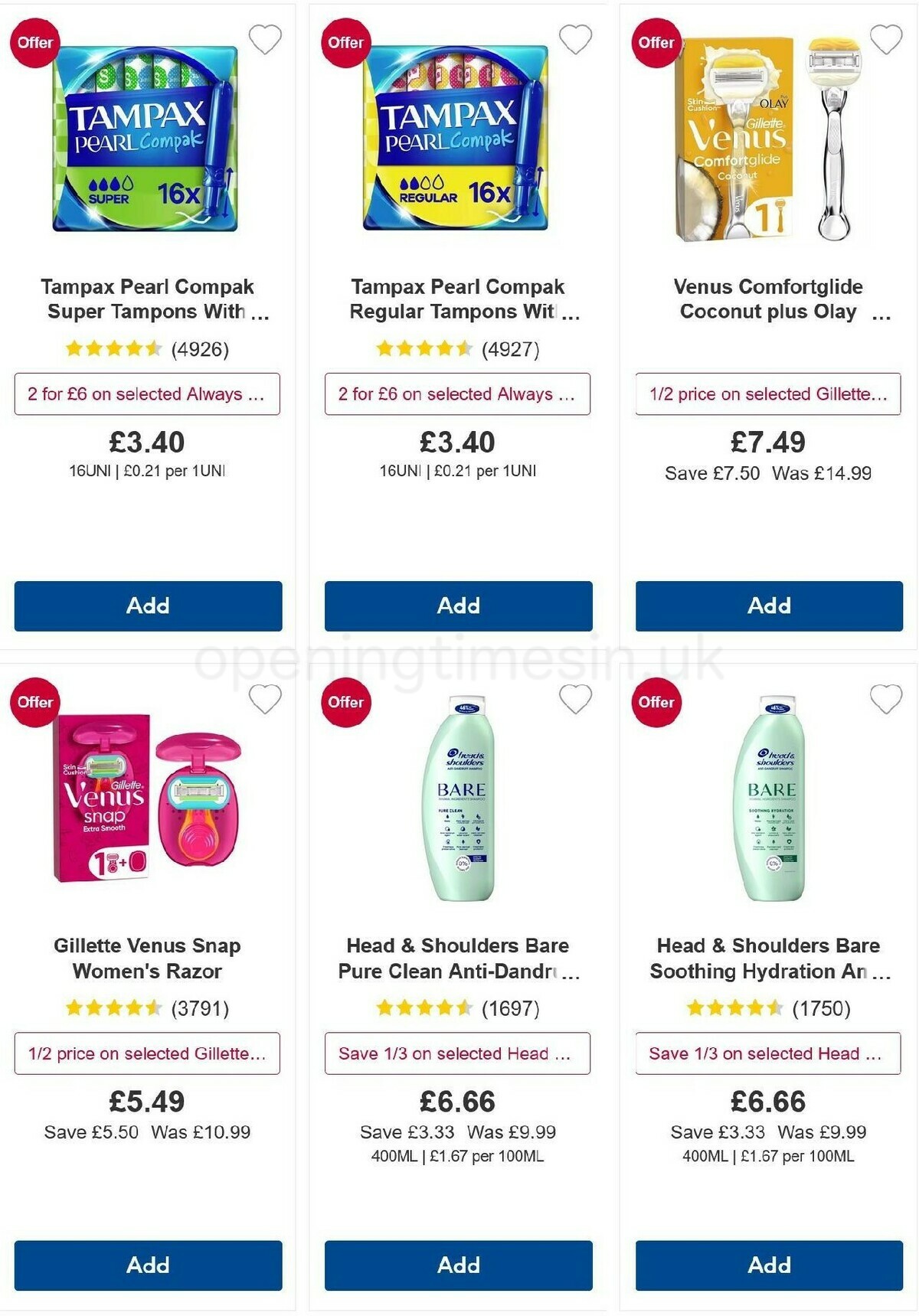 Boots Offers from 8 June
