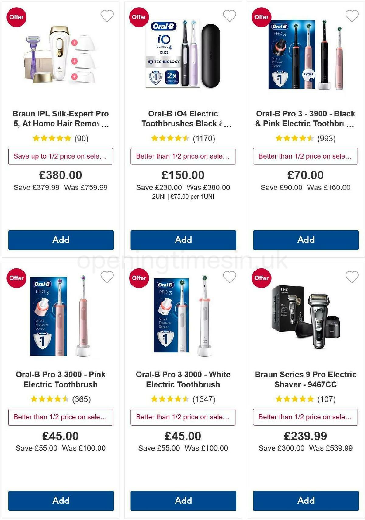 Boots Offers from 8 June