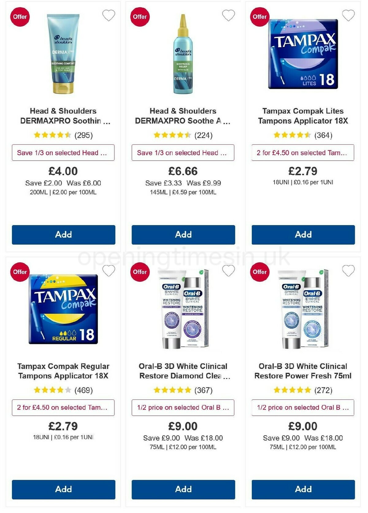 Boots Offers from 8 June