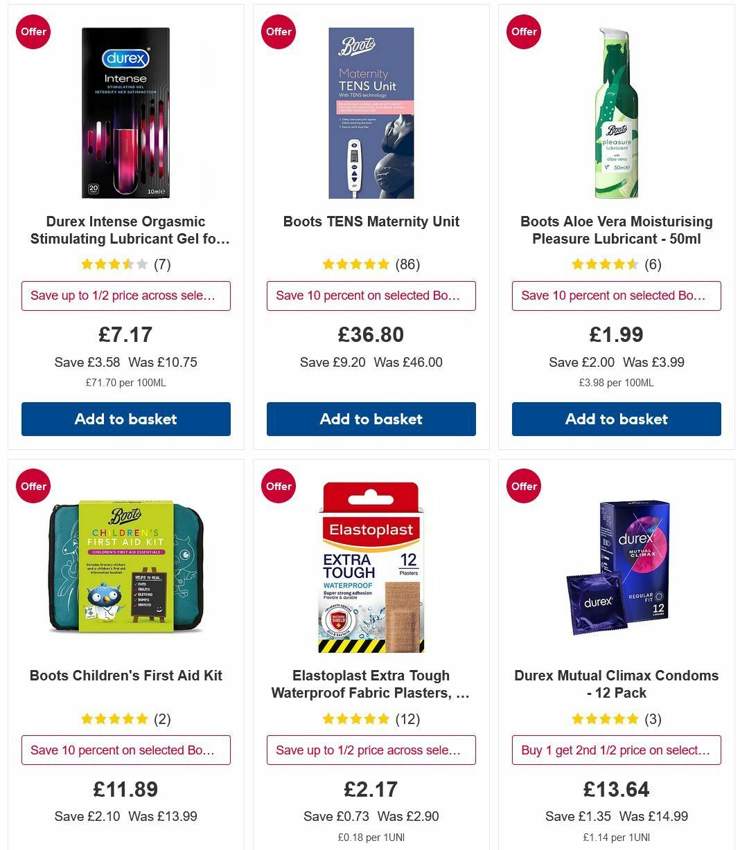 Boots Offers from 6 July
